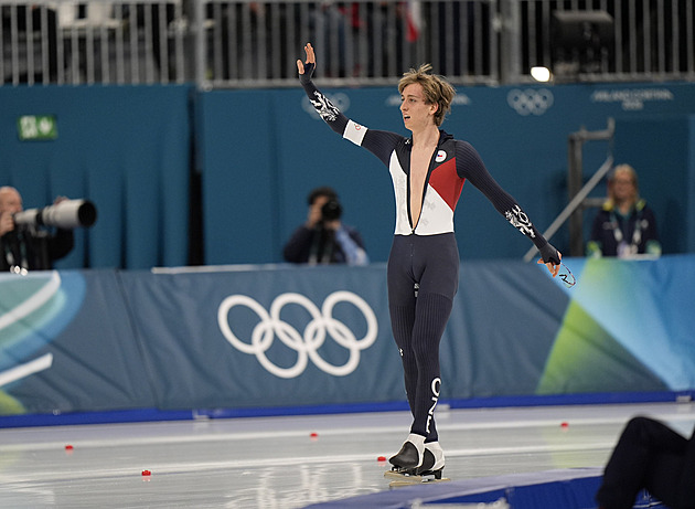 Jílek je olympijským šampionem! Ovládl rychlobruslařskou trať na 10 000 metrů