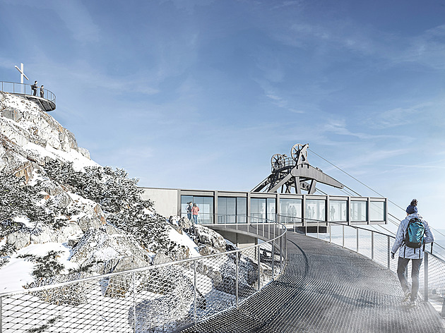 Starého mastodonta nahradí vzdušný hrdina. Liberec ukázal návrh zázemí lanovky na Ještěd