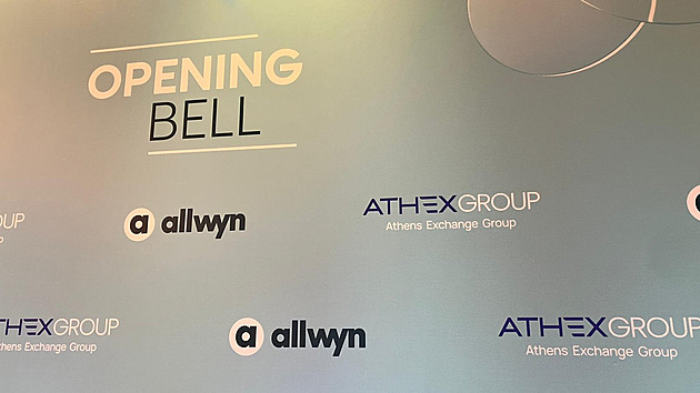 Zazvonil zvonec a Allwyn vstoupil na aténskou burzu. Už vyhlíží další trhy