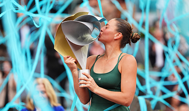 Kosťuková ovládla antuku v Madridu. Její nejcennější titul jí nevzala ani Andrejevová
