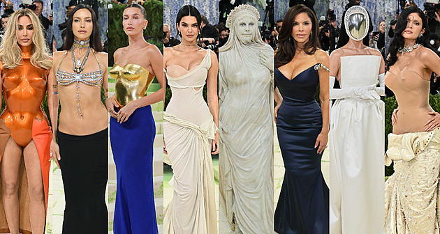 Móda z Met Gala: Sexy outfity i nadité dekolty a nechyběly ani bizarní modely