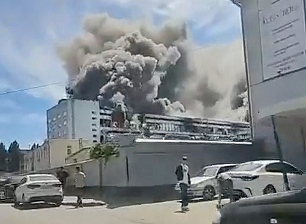 Ukrajinci zasáhli ruskou továrnu na součástky pro rakety, udeřili i v Moskvě