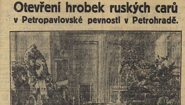 Bolševici zneuctili mrtvoly carů? Před 100 lety noviny naletěly velké kachně